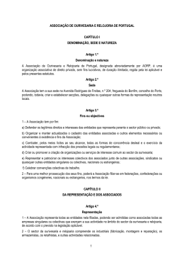 1 ASSOCIA&Ccedil;&Atilde;O DE OURIVESARIA E RELOJORIA DE