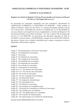 ASSOCIA&Ccedil;&Atilde;O COMERCIAL E INDUSTRIAL DE BARUERI