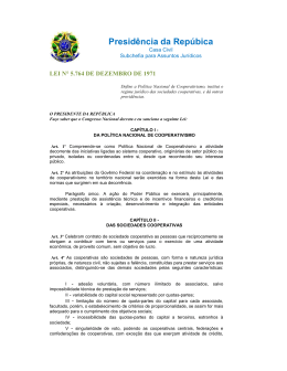 Clique e consulte a legisla&ccedil;&atilde;o - Cooperativa de Cr&eacute;dito Credicoonai
