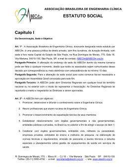 ESTATUTO SOCIAL Cap&iacute;tulo I