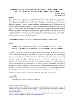 0 ADMINISTRA&Ccedil;&Atilde;O DE RECURSOS HUMANOS EM
