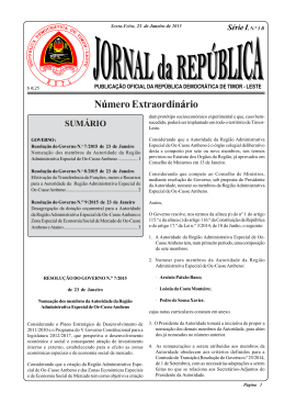 SERIE I NO.3 B - Jornal da República