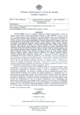 Tribunal Administrativo e Fiscal dc Almada