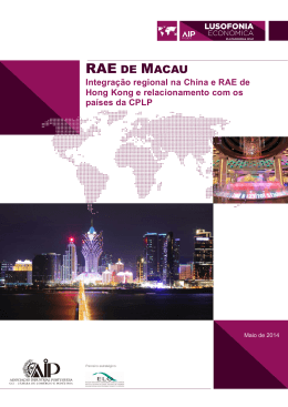 RAE DE MACAU - Caixa Geral de Dep&oacute;sitos