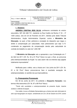 Senten&ccedil;a favor&aacute;vel