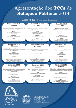 - Universidade Cat&oacute;lica de Santos