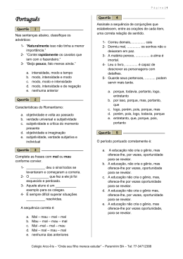 Para ver a Prova do 2&ordm; S&eacute;rie / Aperte Aqui