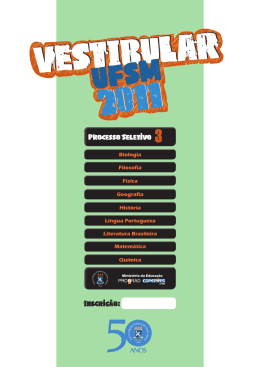 Vestibular 2011 - Coperves
