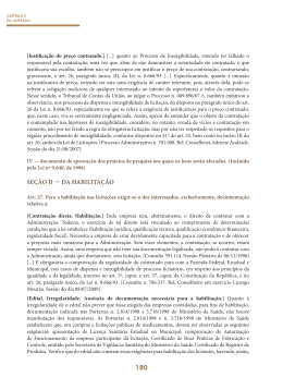 SE&Ccedil;&Atilde;O II &mdash; DA HABILITA&Ccedil;&Atilde;O