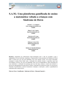 S.A.M.: Uma plataforma gamificada de ensino a matem&aacute;tica