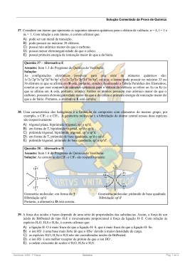 Qu&iacute;mica - CCV/UFC