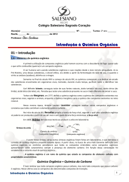 Introdução à Química Orgânica