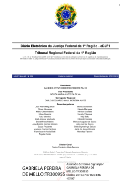 View/Open - Tribunal Regional Federal da 1ª Região