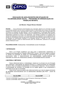instru&ccedil;&otilde;es para elabora&ccedil;&atilde;o e formata&ccedil;&atilde;o do resumo