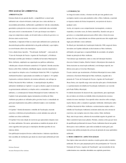Fiscaliza&ccedil;&atilde;o Ambiental - Minist&eacute;rio P&uacute;blico do Estado do Cear&aacute;