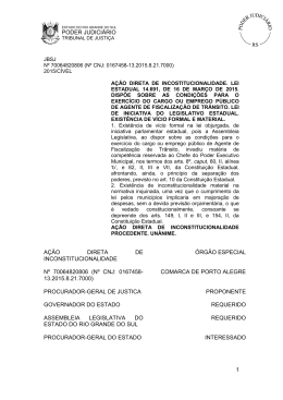 Voto/acórdão da ADIN