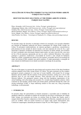 Funda&ccedil;&otilde;es Col&eacute;gio Pedro Arrupe CSM paper