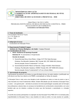 Educa&ccedil;&atilde;o F&iacute;sica