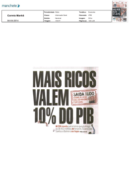Os mais ricos de Portugal valem 10% do PIB