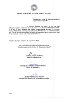 3283-2015 Nomeia Ana Cecilia Ferreira Costa