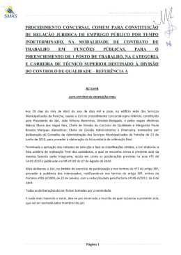 T&eacute;cnico Superior divis&atilde;o de Controlo de Qualidade