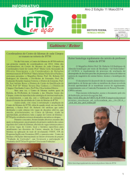 Ano 2 - Edi&ccedil;&atilde;o 11 - Maio/2014