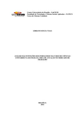An&aacute;lise das inten&ccedil;&otilde;es dos formandos no curso de ci&ecirc;ncias