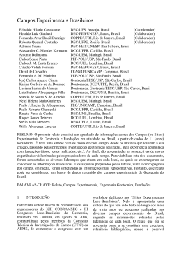 XIII Cong. Brasileiro de Mec. Solos e Engenharia - FEC