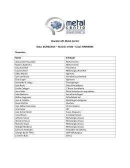 Ata reunião Metal Centro 05-06-2014