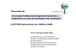 da apresenta&ccedil;&atilde;o