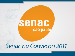 NBC PG – Geral - Senac São Paulo