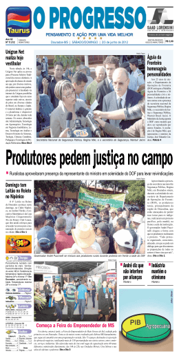 &Aacute;guia da Fronteira homenageia personalidades