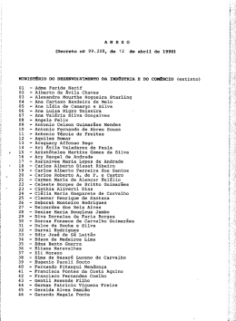 para anexo - Presidência da República