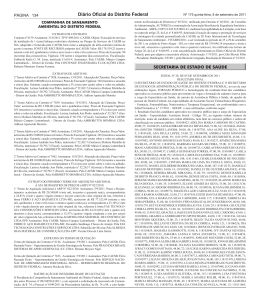 Di&aacute;rio Oficial do Distrito Federal