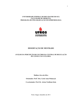 FACULDADE DE MEDICINA PROGRAMA DE P&Oacute;S