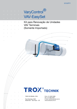 VaryControl&reg; VAV-EasySet