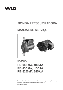 BOMBA PRESSURIZADORA