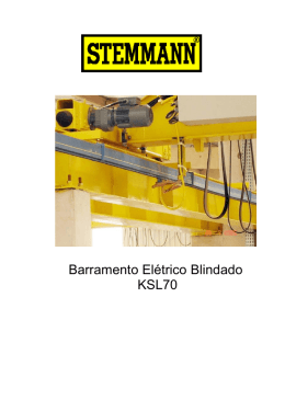 Barramento El&eacute;trico Blindado KSL70