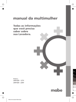 Manual Mabe _ 189D5003P006