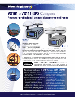 VS101 e VS111 GPS Compass