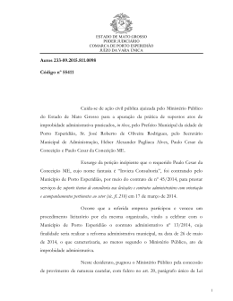 Autos 233-89.2015.811.0098 Código nº 55411 Cuida