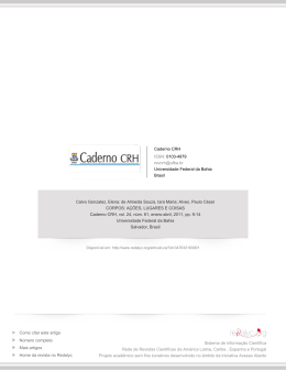 Redalyc.CORPOS: A&Ccedil;&Otilde;ES, LUGARES E COISAS