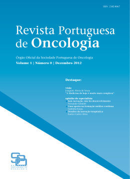 RPO0 - Sociedade Portuguesa Oncologia