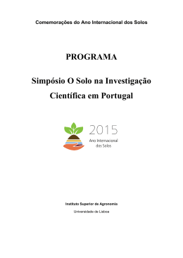 program - Universidade de Lisboa