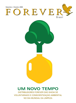 um novo tempo - Forever Living Brasil
