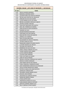 Resultado Espa&ntilde;ol_Ord n&ordm; Inscri&ccedil;&atilde;o