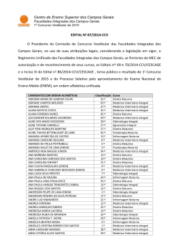 EDITAL No 87/2014-CCV
