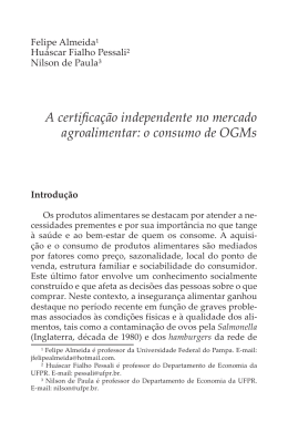 A certifica&ccedil;&atilde;o independente no mercado agroalimentar: o