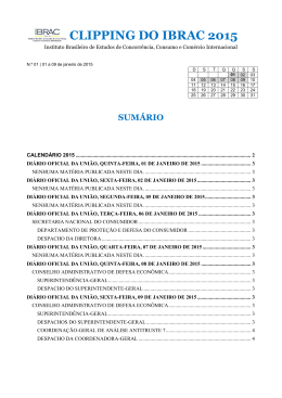 CLIPPING DO IBRAC 2015