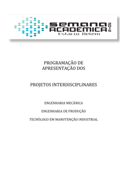 dos! ! ! projetos!interdisciplinares!